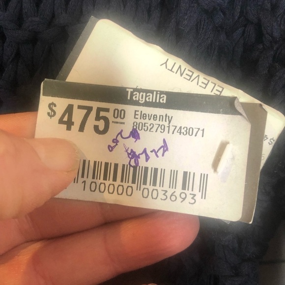 Eleventy | Open Weave Knitted Cardigan - Picture 11 of 13